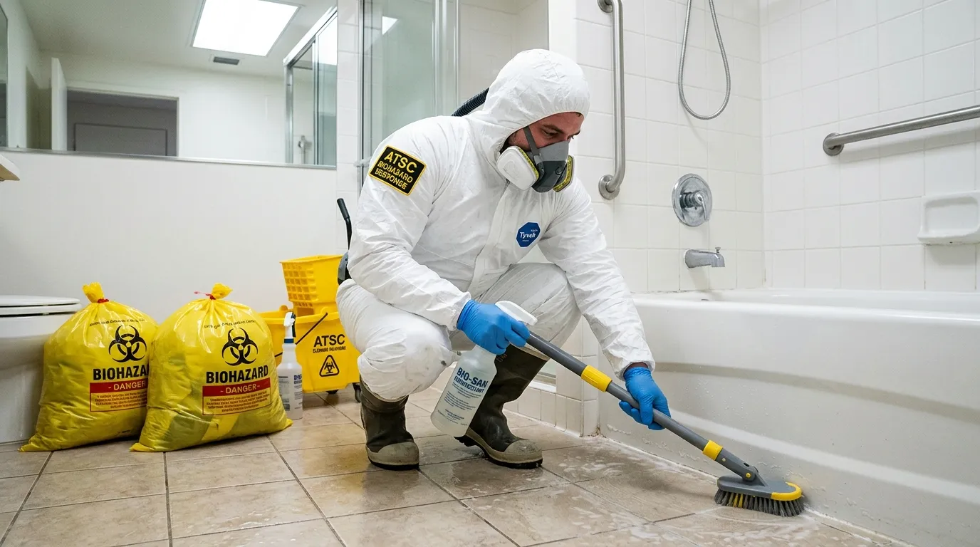 Decontamination equipment deployed for Blood Cleanup in Smyrna